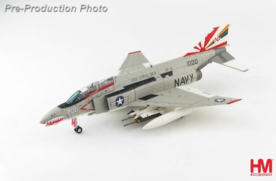 McDonnell Douglas F4B Phantom II, US Navy, "Sundowners", USS Coral Sea, 1970s